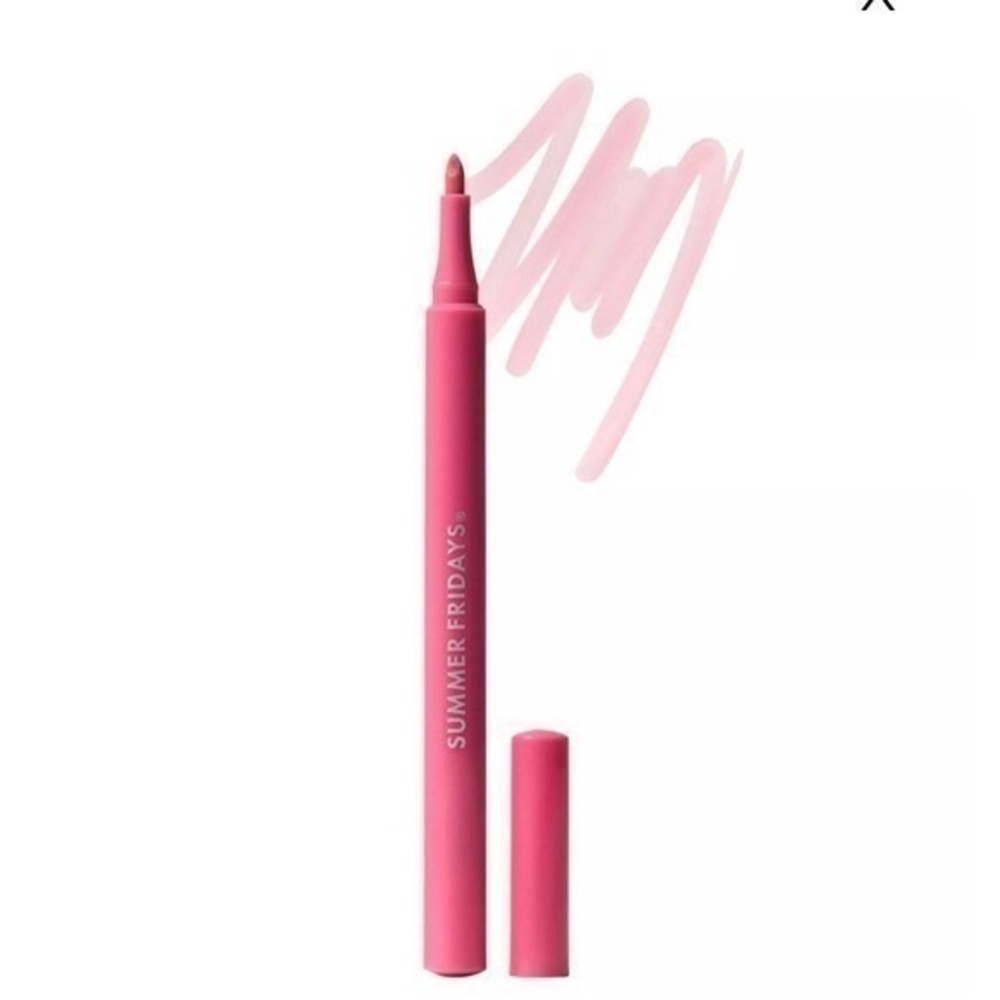 Summer Fridays Flushed Lip Stain 12HR Long-Lasting Lip Stain in Slipper NIB